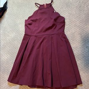 Maroon Charlotte Russe Dress